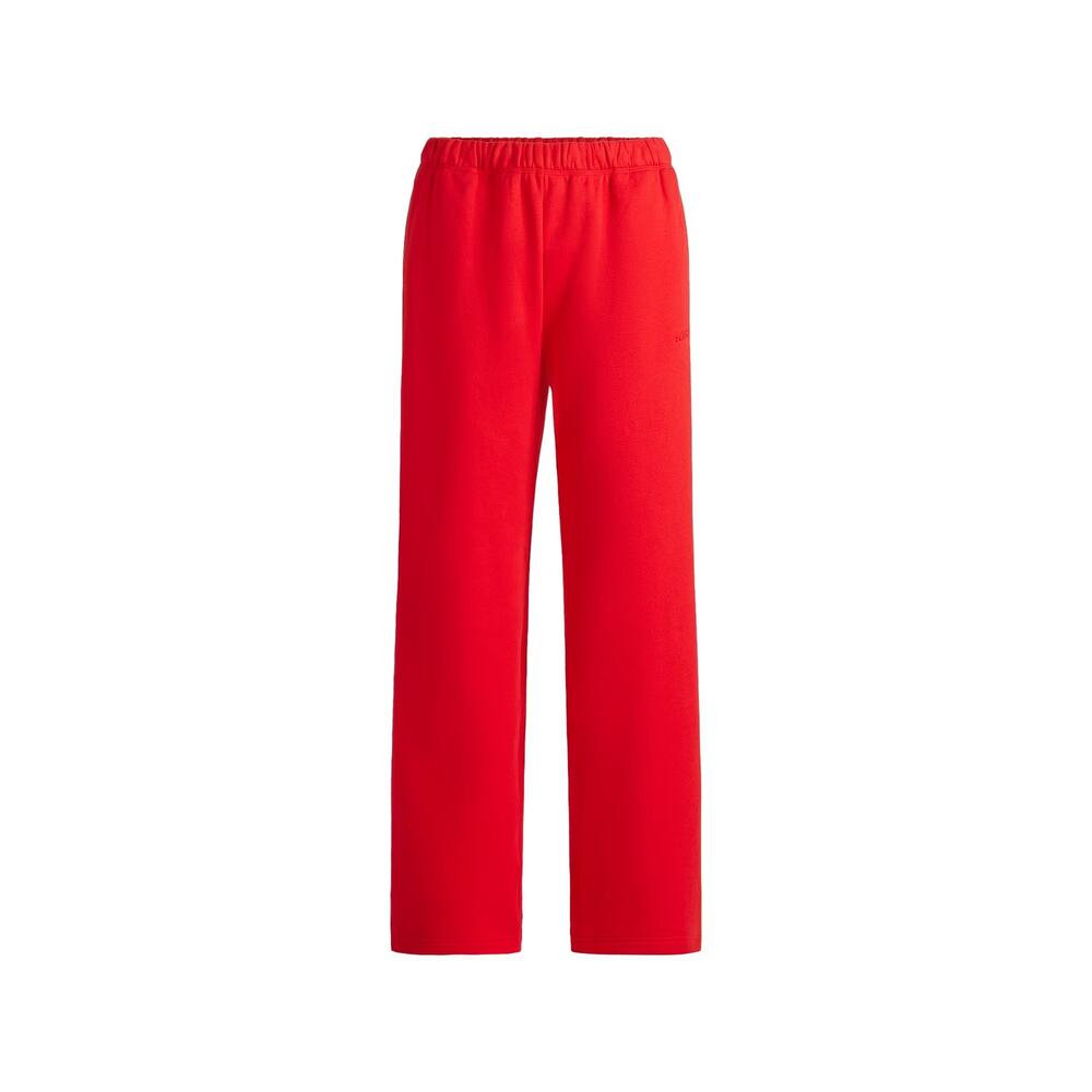 Skims Cotton Fleece Straight Leg Pants